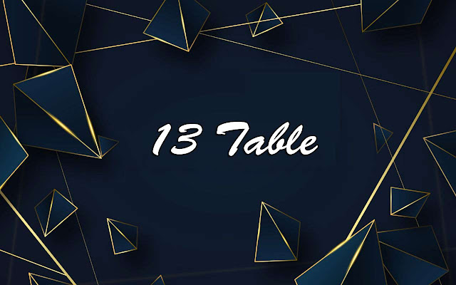 13 Table Table of 13 For Students from Chrome web store to be run with OffiDocs Chromium online 13 Table Table of 13 For Students from Chrome web store to be run with OffiDocs Chromium online