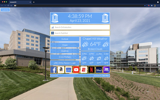 AccessUNC from Chrome web store to be run with OffiDocs Chromium online AccessUNC from Chrome web store to be run with OffiDocs Chromium online