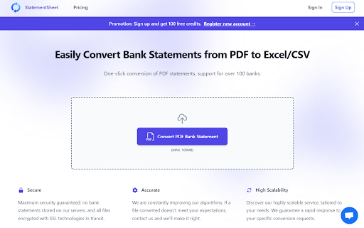 Accurate Bank Statement Converter From PDF To Excel and CSV from Chrome web store to be run with OffiDocs Chromium online Accurate Bank Statement Converter From PDF To Excel and CSV from Chrome web store to be run with OffiDocs Chromium online
