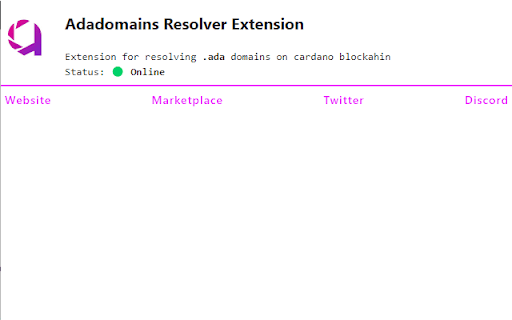 Adadomains from Chrome web store to be run with OffiDocs Chromium online Adadomains from Chrome web store to be run with OffiDocs Chromium online