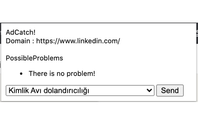 AdCatch ReklamYakala from Chrome web store to be run with OffiDocs Chromium online AdCatch ReklamYakala from Chrome web store to be run with OffiDocs Chromium online