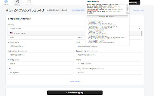 Address Autofill Validator Smart Form Filler from Chrome web store to be run with OffiDocs Chromium online Address Autofill Validator Smart Form Filler from Chrome web store to be run with OffiDocs Chromium online