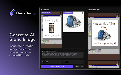 Ad Library Save Ads Facebook QuickDesign from Chrome web store to be run with OffiDocs Chromium online Ad Library Save Ads Facebook QuickDesign from Chrome web store to be run with OffiDocs Chromium online
