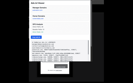 Ads.txt Checker from Chrome web store to be run with OffiDocs Chromium online Ads.txt Checker from Chrome web store to be run with OffiDocs Chromium online