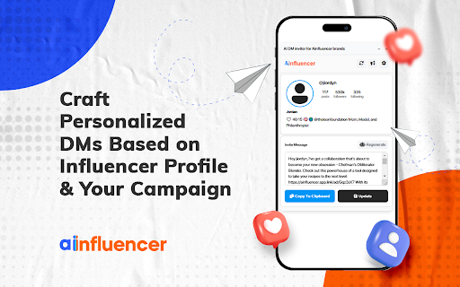 AI DM inviter for brands from Chrome web store to be run with OffiDocs Chromium online AI DM inviter for brands from Chrome web store to be run with OffiDocs Chromium online