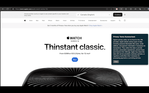 AI Powered Privacy Summarizer from Chrome web store to be run with OffiDocs Chromium online AI Powered Privacy Summarizer from Chrome web store to be run with OffiDocs Chromium online