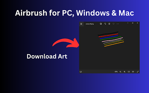Airbrush for PC, Windows Mac Free Download from Chrome web store to be run with OffiDocs Chromium online Airbrush for PC, Windows Mac Free Download from Chrome web store to be run with OffiDocs Chromium online