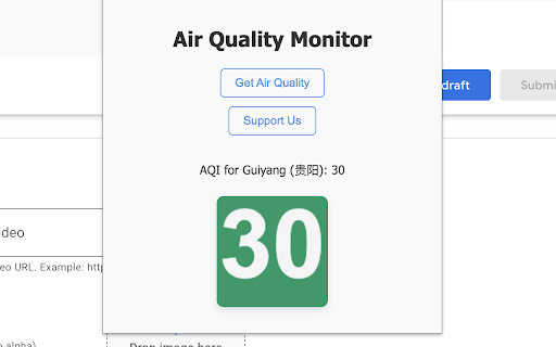 Air Quality from Chrome web store to be run with OffiDocs Chromium online Air Quality from Chrome web store to be run with OffiDocs Chromium online