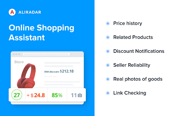 AliRadar Shopping Assistant from Chrome web store to be run with OffiDocs Chromium online AliRadar Shopping Assistant from Chrome web store to be run with OffiDocs Chromium online