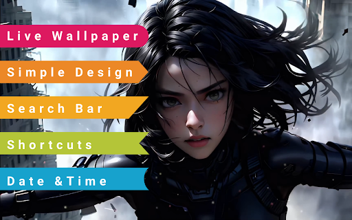 Alita Cybernetic Warrior Live Wallpaper from Chrome web store to be run with OffiDocs Chromium online Alita Cybernetic Warrior Live Wallpaper from Chrome web store to be run with OffiDocs Chromium online