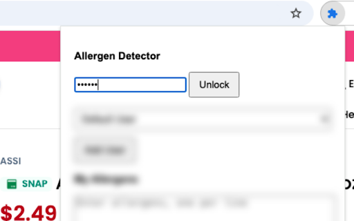 Allergen Detector from Chrome web store to be run with OffiDocs Chromium online Allergen Detector from Chrome web store to be run with OffiDocs Chromium online