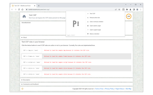 Allow CSP: Content Security Policy from Chrome web store to be run with OffiDocs Chromium online Allow CSP: Content Security Policy from Chrome web store to be run with OffiDocs Chromium online