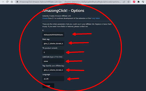 AmazongCliK Amazon Advanced Affiliate Link from Chrome web store to be run with OffiDocs Chromium online AmazongCliK Amazon Advanced Affiliate Link from Chrome web store to be run with OffiDocs Chromium online