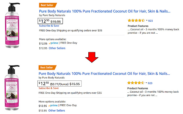 Amazon Price Per Unit from Chrome web store to be run with OffiDocs Chromium online Amazon Price Per Unit from Chrome web store to be run with OffiDocs Chromium online