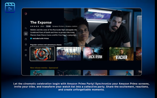 Amazon Prime Party from Chrome web store to be run with OffiDocs Chromium online Amazon Prime Party from Chrome web store to be run with OffiDocs Chromium online