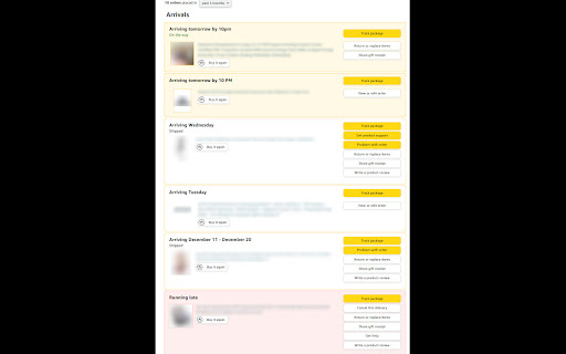 Amazon Sort By Arrival from Chrome web store to be run with OffiDocs Chromium online Amazon Sort By Arrival from Chrome web store to be run with OffiDocs Chromium online