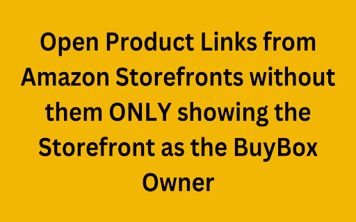 Amazon Storefront Link Opener from Chrome web store to be run with OffiDocs Chromium online Amazon Storefront Link Opener from Chrome web store to be run with OffiDocs Chromium online