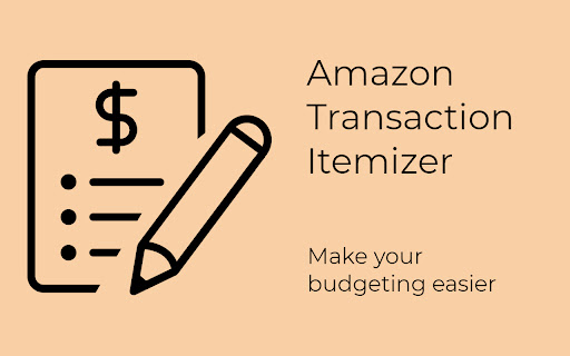 Amazon Transaction Itemizer from Chrome web store to be run with OffiDocs Chromium online Amazon Transaction Itemizer from Chrome web store to be run with OffiDocs Chromium online