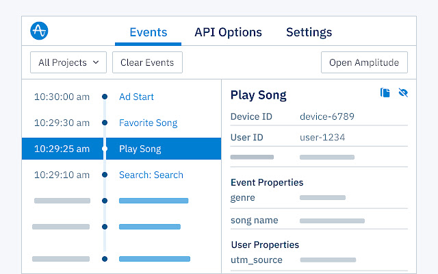 Amplitude Event Explorer from Chrome web store to be run with OffiDocs Chromium online Amplitude Event Explorer from Chrome web store to be run with OffiDocs Chromium online