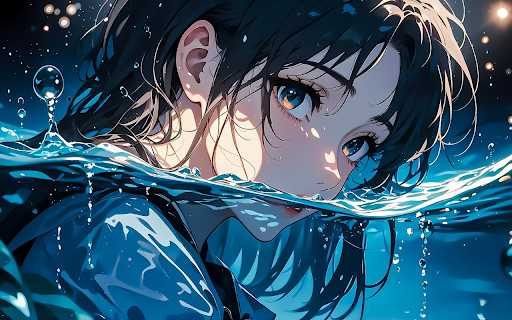 Anime Girl in Waterlight from Chrome web store to be run with OffiDocs Chromium online Anime Girl in Waterlight from Chrome web store to be run with OffiDocs Chromium online