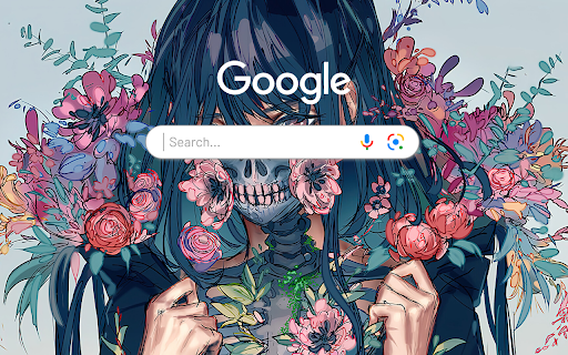 Anime Girl Mask Flower Digital Anime Theme from Chrome web store to be run with OffiDocs Chromium online Anime Girl Mask Flower Digital Anime Theme from Chrome web store to be run with OffiDocs Chromium online