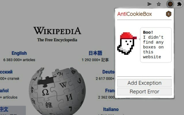 AntiCookieBox from Chrome web store to be run with OffiDocs Chromium online AntiCookieBox from Chrome web store to be run with OffiDocs Chromium online