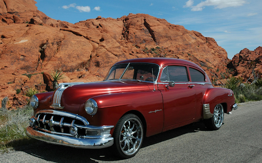 A Red Vintage Car Parked on the Road from Chrome web store to be run with OffiDocs Chromium online A Red Vintage Car Parked on the Road from Chrome web store to be run with OffiDocs Chromium online
