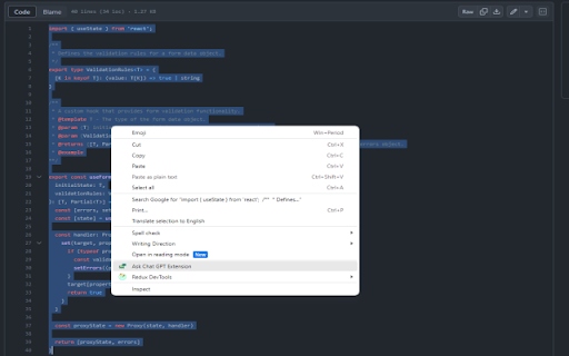 Ask Chat GPT Extension from Chrome web store to be run with OffiDocs Chromium online Ask Chat GPT Extension from Chrome web store to be run with OffiDocs Chromium online
