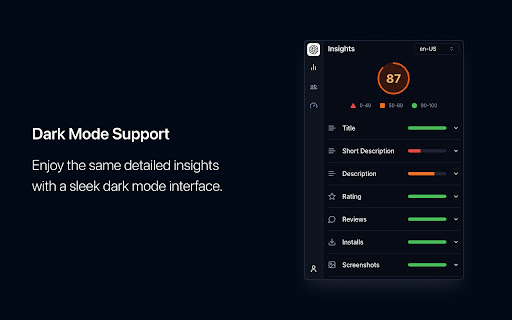 ASO Insights from Chrome web store to be run with OffiDocs Chromium online ASO Insights from Chrome web store to be run with OffiDocs Chromium online