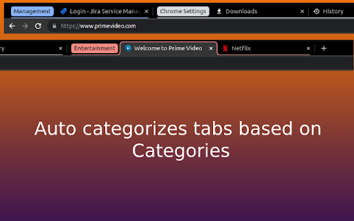 Auto categorize tab to groups from Chrome web store to be run with OffiDocs Chromium online Auto categorize tab to groups from Chrome web store to be run with OffiDocs Chromium online
