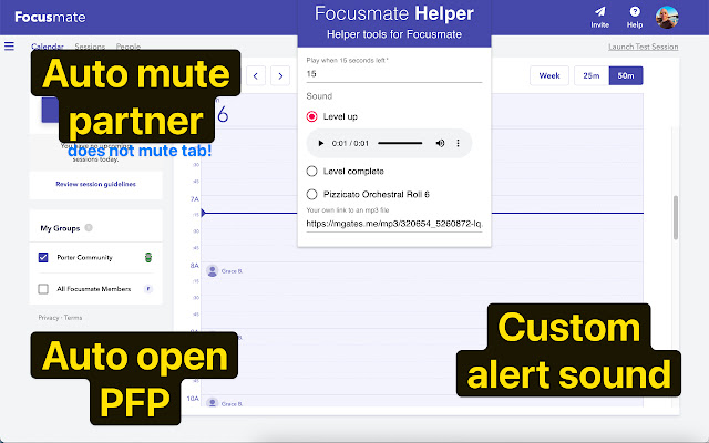 Autopilot for Focusmate from Chrome web store to be run with OffiDocs Chromium online Autopilot for Focusmate from Chrome web store to be run with OffiDocs Chromium online