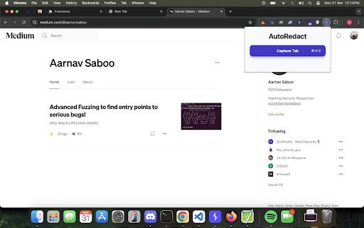 AutoRedact from Chrome web store to be run with OffiDocs Chromium online AutoRedact from Chrome web store to be run with OffiDocs Chromium online