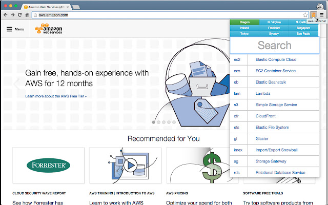 aws launcher from Chrome web store to be run with OffiDocs Chromium online aws launcher from Chrome web store to be run with OffiDocs Chromium online