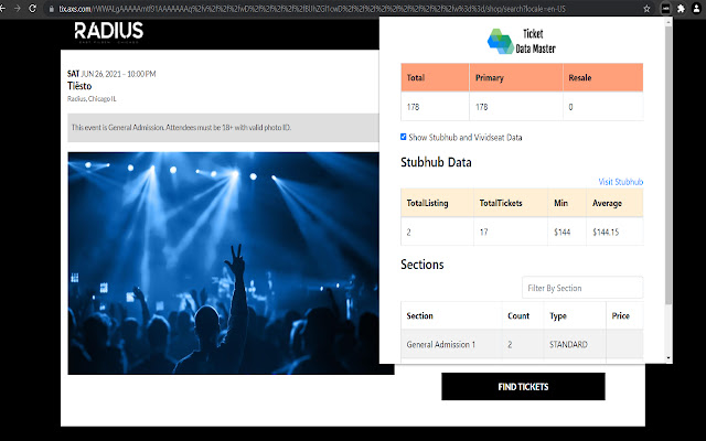 Axs Ticket Counter from Chrome web store to be run with OffiDocs Chromium online Axs Ticket Counter from Chrome web store to be run with OffiDocs Chromium online