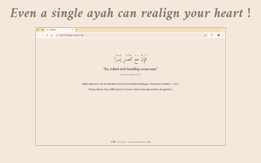 AyahTabs from Chrome web store to be run with OffiDocs Chromium online AyahTabs from Chrome web store to be run with OffiDocs Chromium online