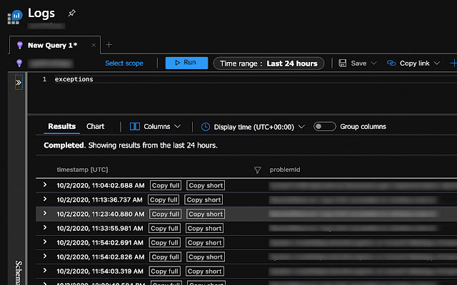 Azure App Insights Copy Button from Chrome web store to be run with OffiDocs Chromium online Azure App Insights Copy Button from Chrome web store to be run with OffiDocs Chromium online