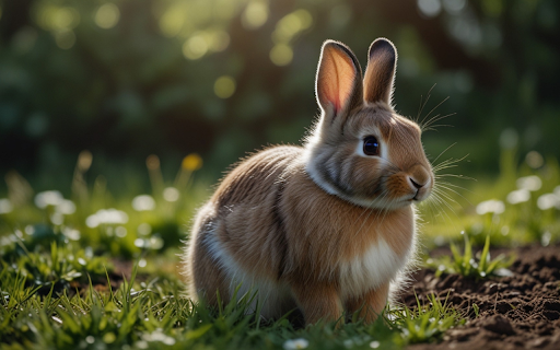 Beautiful brown and white rabbit from Chrome web store to be run with OffiDocs Chromium online Beautiful brown and white rabbit from Chrome web store to be run with OffiDocs Chromium online