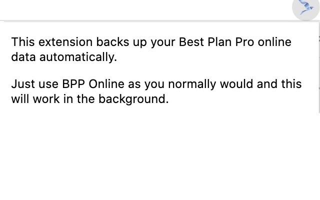 Best Plan Pro Online Backup System from Chrome web store to be run with OffiDocs Chromium online Best Plan Pro Online Backup System from Chrome web store to be run with OffiDocs Chromium online