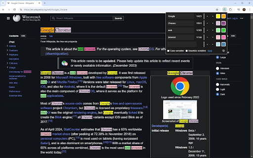 Better Ctrl+F from Chrome web store to be run with OffiDocs Chromium online Better Ctrl+F from Chrome web store to be run with OffiDocs Chromium online