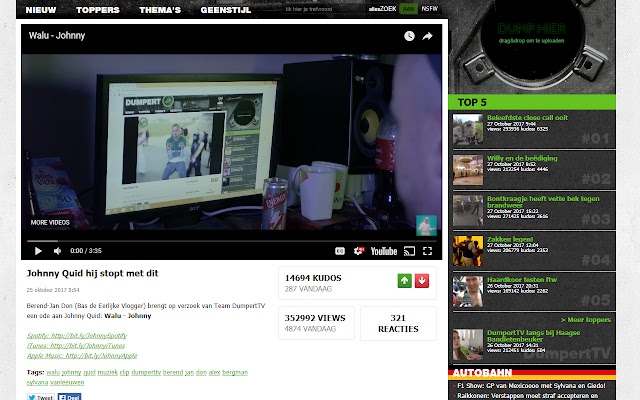Better Dumpert from Chrome web store to be run with OffiDocs Chromium online Better Dumpert from Chrome web store to be run with OffiDocs Chromium online