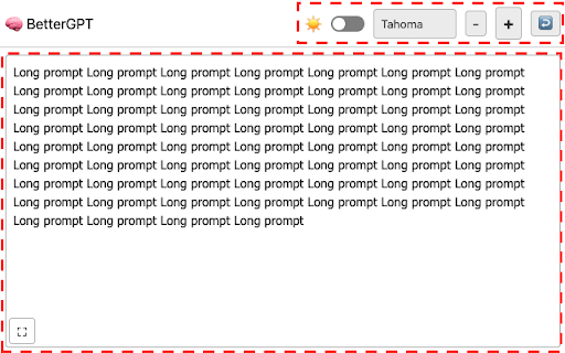 BetterGPTChatGPT Text Prompt Booster from Chrome web store to be run with OffiDocs Chromium online BetterGPTChatGPT Text Prompt Booster from Chrome web store to be run with OffiDocs Chromium online