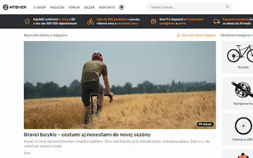 Better MTBiker.sk from Chrome web store to be run with OffiDocs Chromium online Better MTBiker.sk from Chrome web store to be run with OffiDocs Chromium online