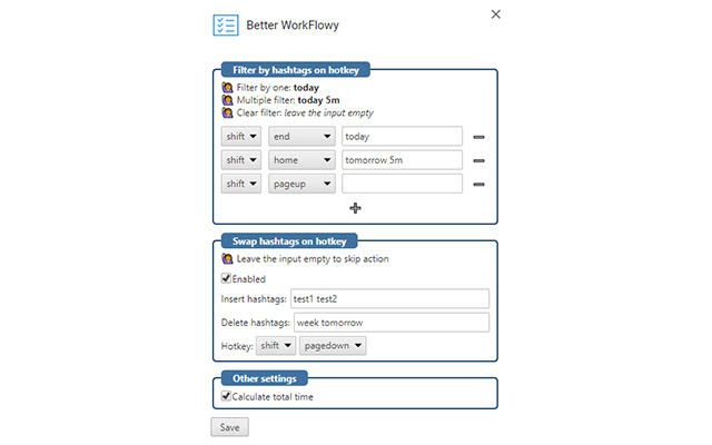 Better WorkFlowy from Chrome web store to be run with OffiDocs Chromium online Better WorkFlowy from Chrome web store to be run with OffiDocs Chromium online