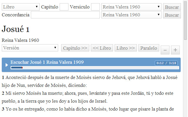 Biblia y Concordancia con Audio from Chrome web store to be run with OffiDocs Chromium online Biblia y Concordancia con Audio from Chrome web store to be run with OffiDocs Chromium online