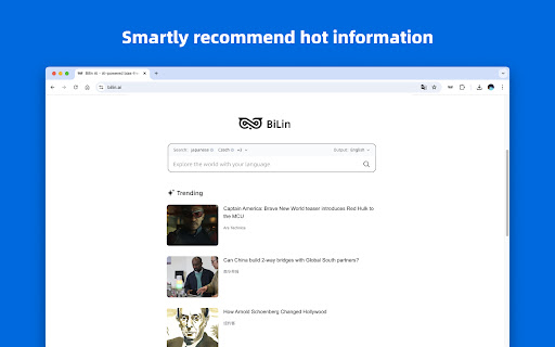 BiLin Free AI Search Engine Sidebar from Chrome web store to be run with OffiDocs Chromium online BiLin Free AI Search Engine Sidebar from Chrome web store to be run with OffiDocs Chromium online