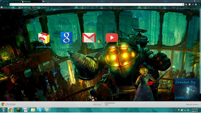 Bioshock Rapture Theme from Chrome web store to be run with OffiDocs Chromium online Bioshock Rapture Theme from Chrome web store to be run with OffiDocs Chromium online