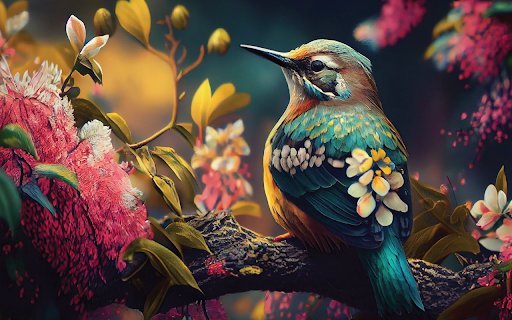 Bird Flowers from Chrome web store to be run with OffiDocs Chromium online Bird Flowers from Chrome web store to be run with OffiDocs Chromium online