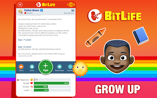BitLife Life Simulator from Chrome web store to be run with OffiDocs Chromium online BitLife Life Simulator from Chrome web store to be run with OffiDocs Chromium online