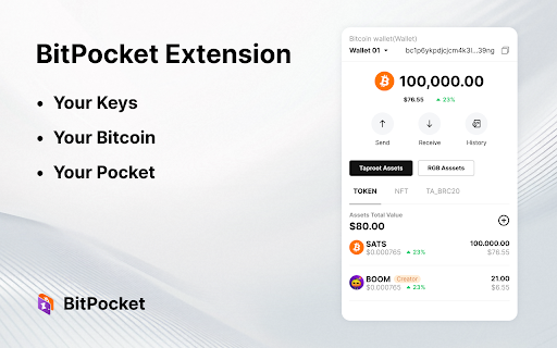 BitPocket from Chrome web store to be run with OffiDocs Chromium online BitPocket from Chrome web store to be run with OffiDocs Chromium online