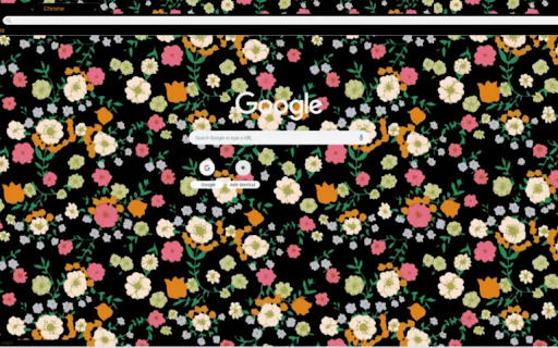 Black Floral Print from Chrome web store to be run with OffiDocs Chromium online Black Floral Print from Chrome web store to be run with OffiDocs Chromium online